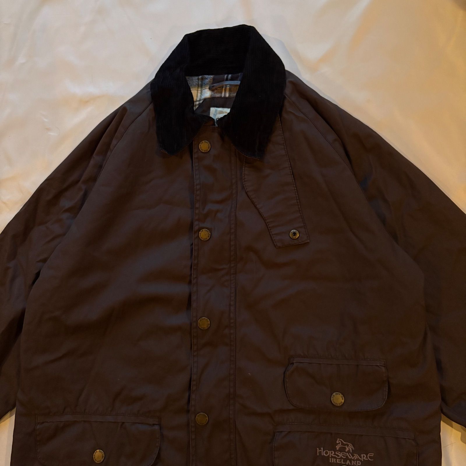 90-00s HORSE WARE Oiled Cotton Jacket ホースウェア オイルド