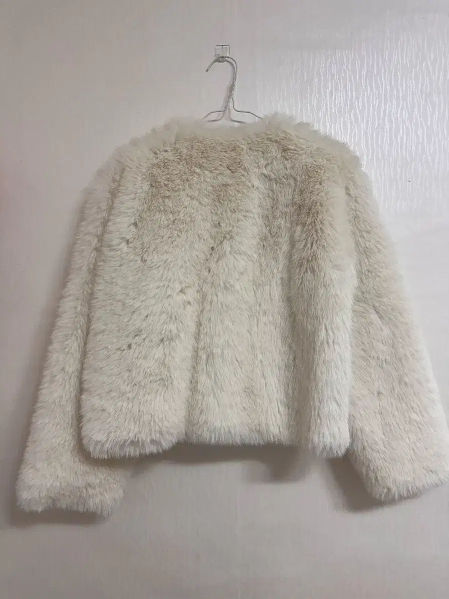 ノー ショート フェイク ファー ジャケット