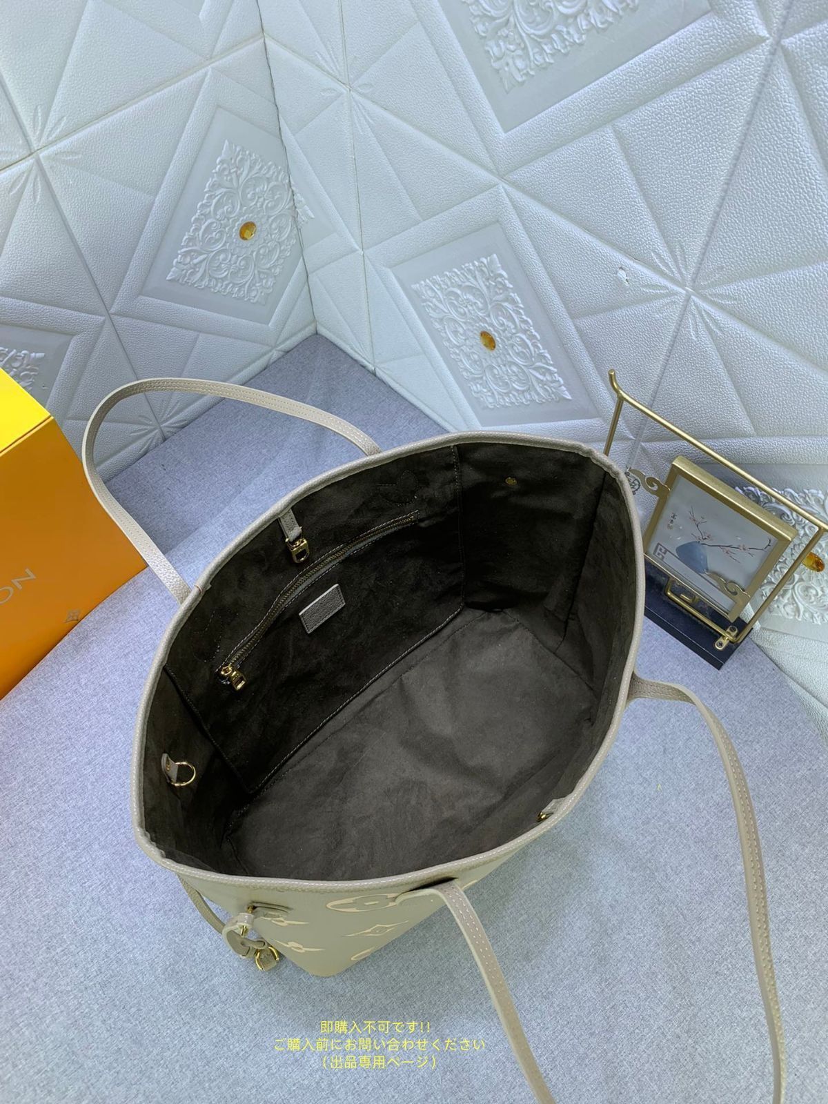 限定入荷中。 LOUIS VUITTON ルイヴィトン トートバッグ レディース バイ モノグラムアンプラント ネヴァーフルMM 肩掛け かばん 鞄 A4対応 蓄積