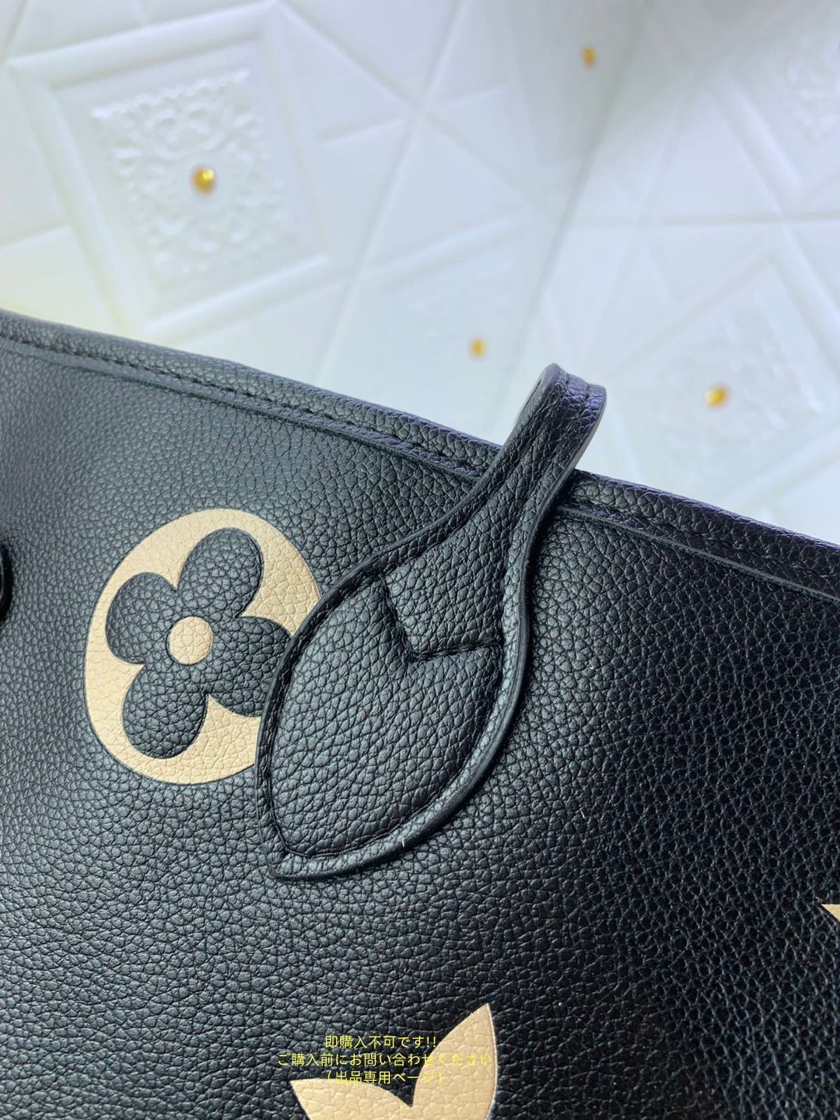 レザー ブラック