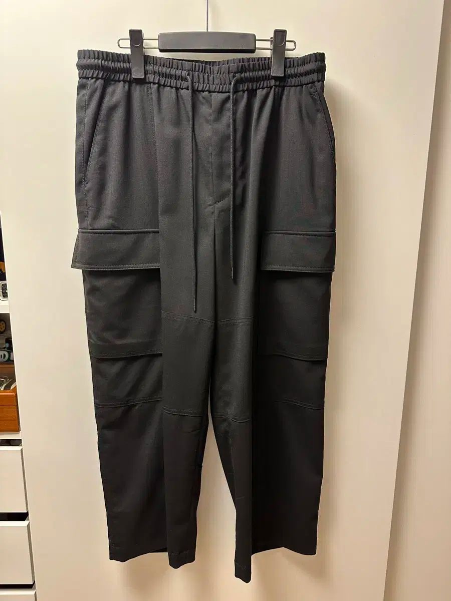 ジュンジ セミーワイド ウール ジョガー パンツ 48