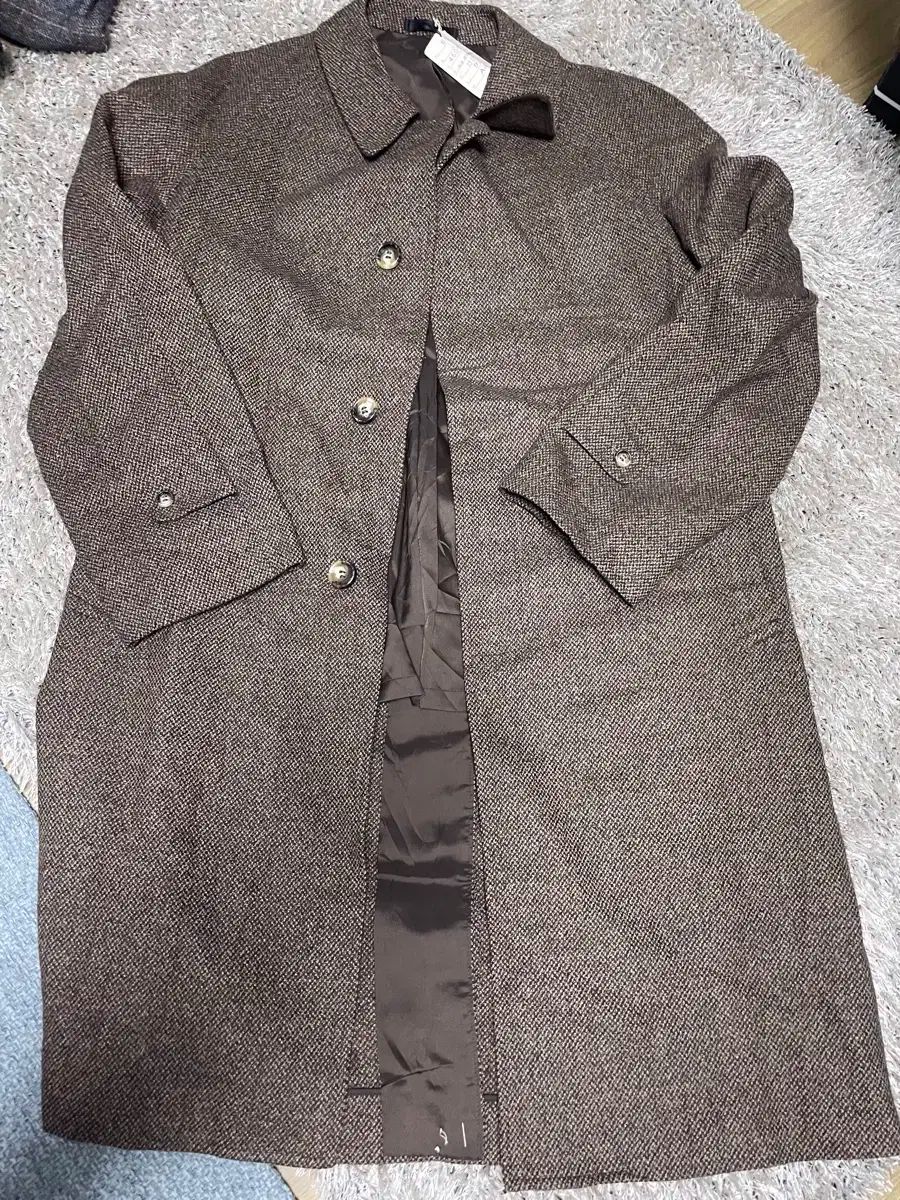 ハウンドトゥース コート サイズ 105 110