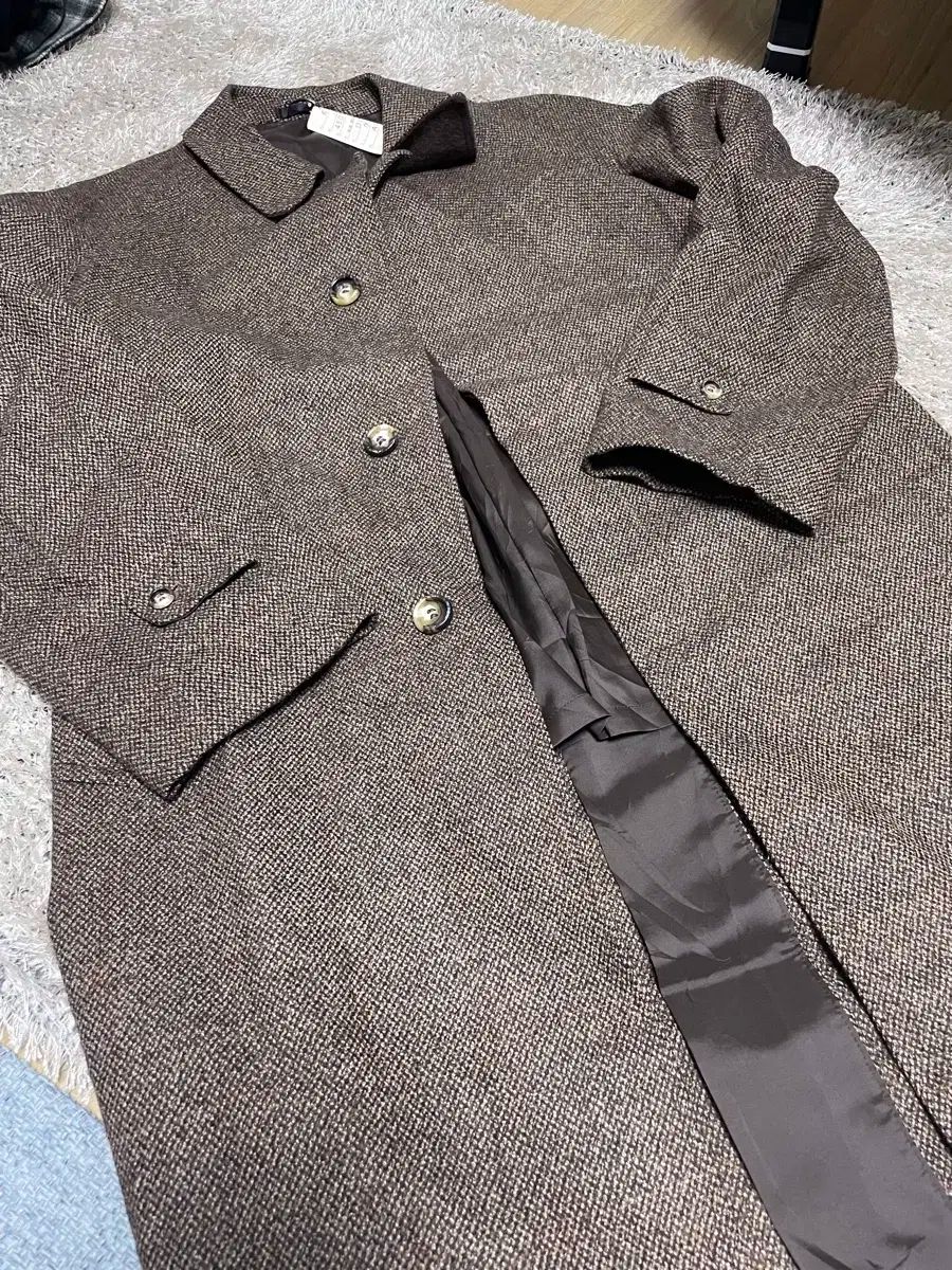 ハウンドトゥース コート サイズ 105 110