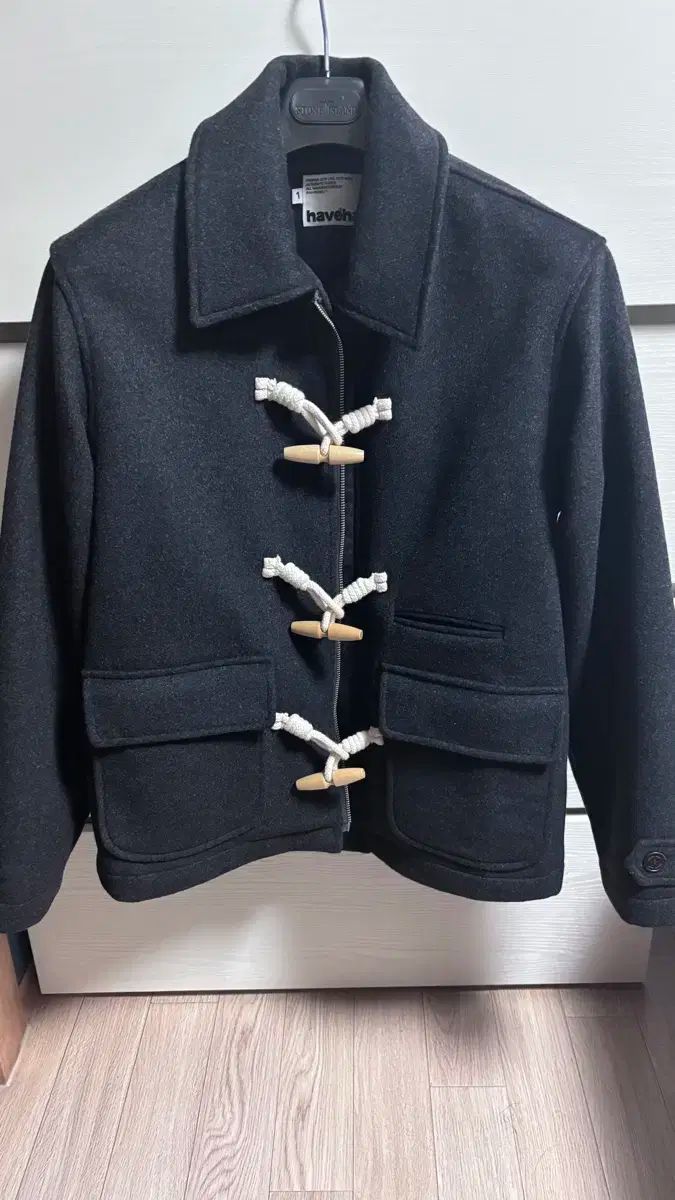 1 ハヴヘド ダッフルコート チャコール