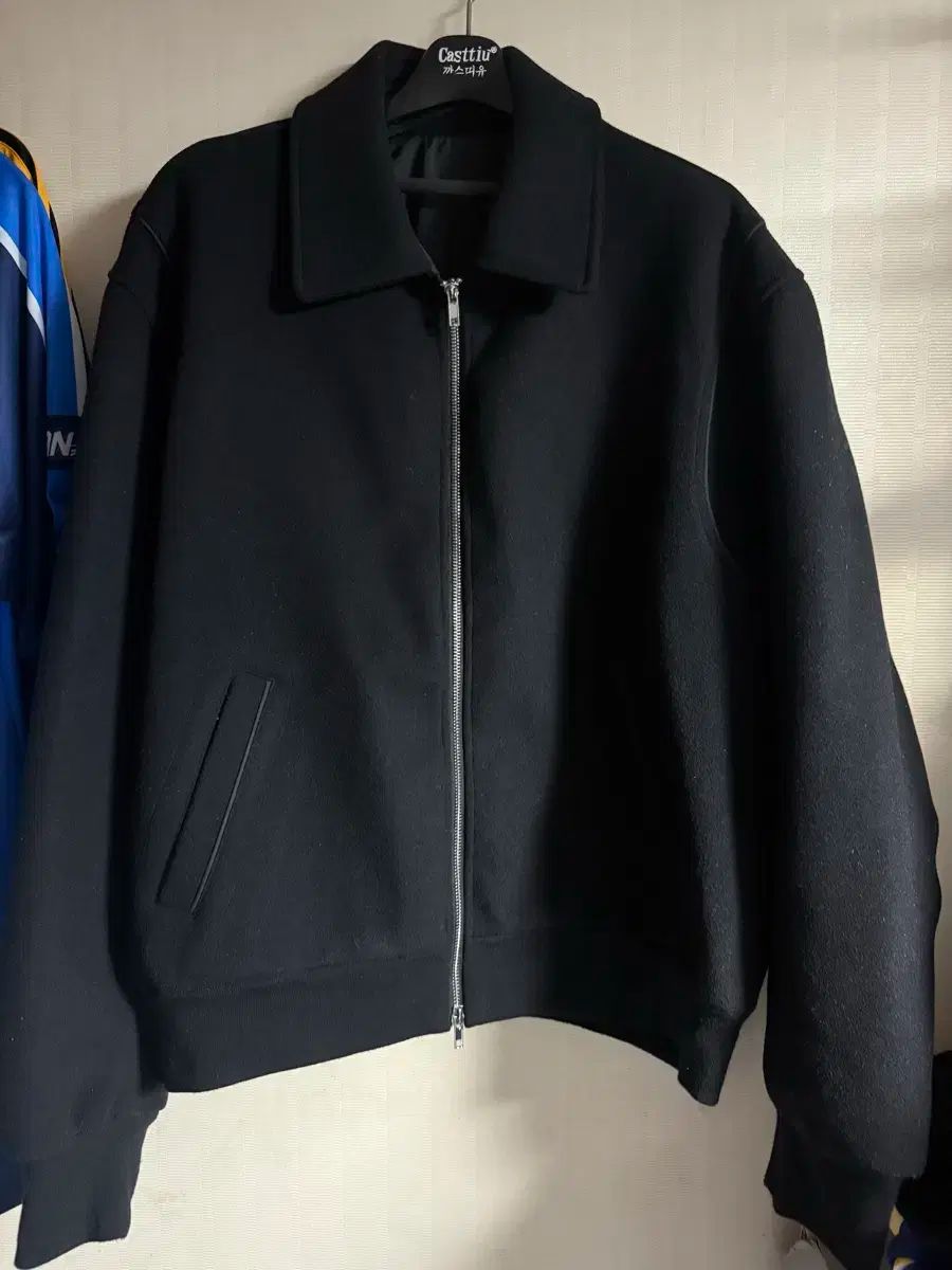 KIIMUIR ウール スタジャン ブラック XL