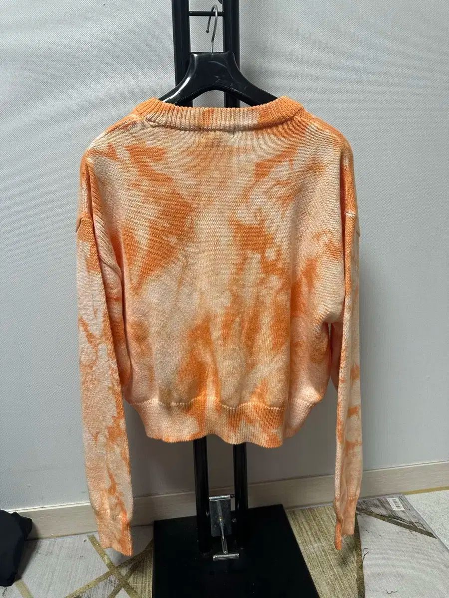 タイダイ染めショート丈カーディガン