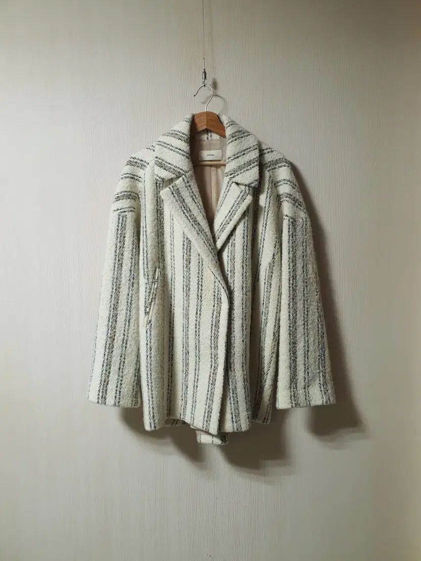 システム SYSTEM オーバーサイズ イタリア ウール ジャケット 55 66 サイズ