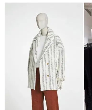 システム SYSTEM オーバーサイズ イタリア ウール ジャケット 55 66 サイズ