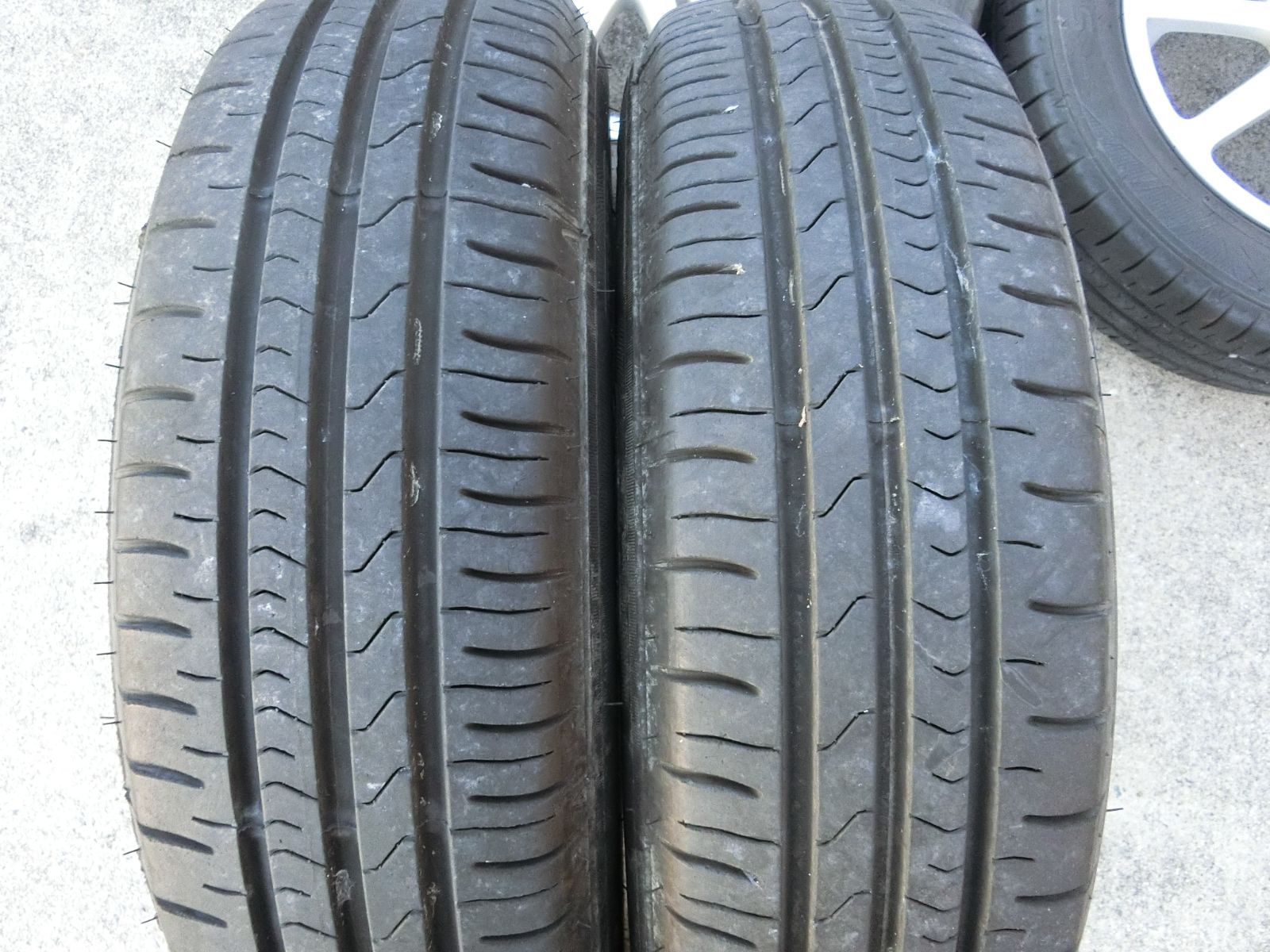  880 ダイハツ 14インチ アルミホイール 4穴 14 4 5 J 45 PCD 100 4本セット 155 65 R ムーヴ 外し 14インチ タイヤ ホイールセット