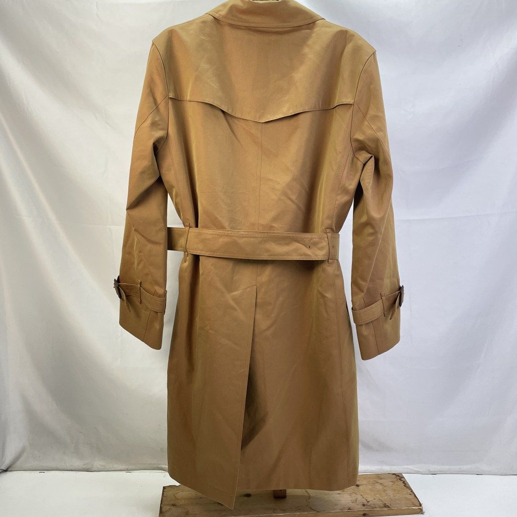 01w-5667 ザフラットヘッド THE FLAT HEAD バルマカンコート ステン コート ライナー付 ブラウン サイズM メンズ アウター MK-OC201 品