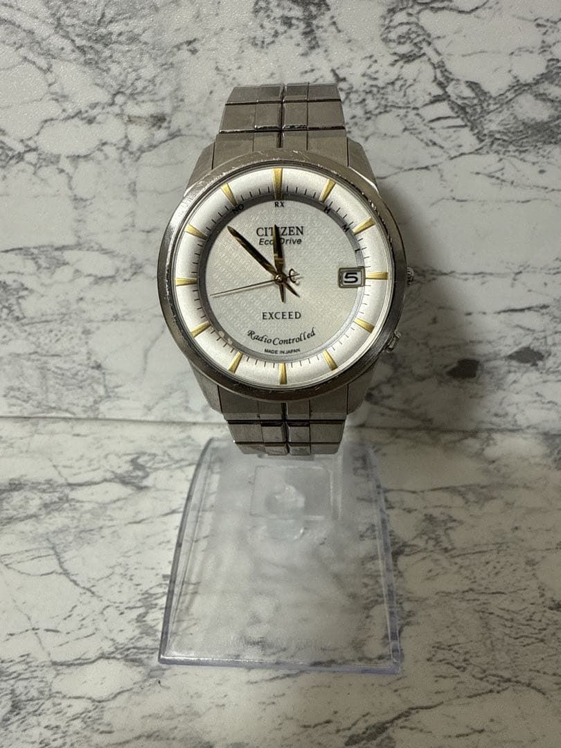 CITIZEN EXCEED H 113 T 009239 エコドライブ 稼働品