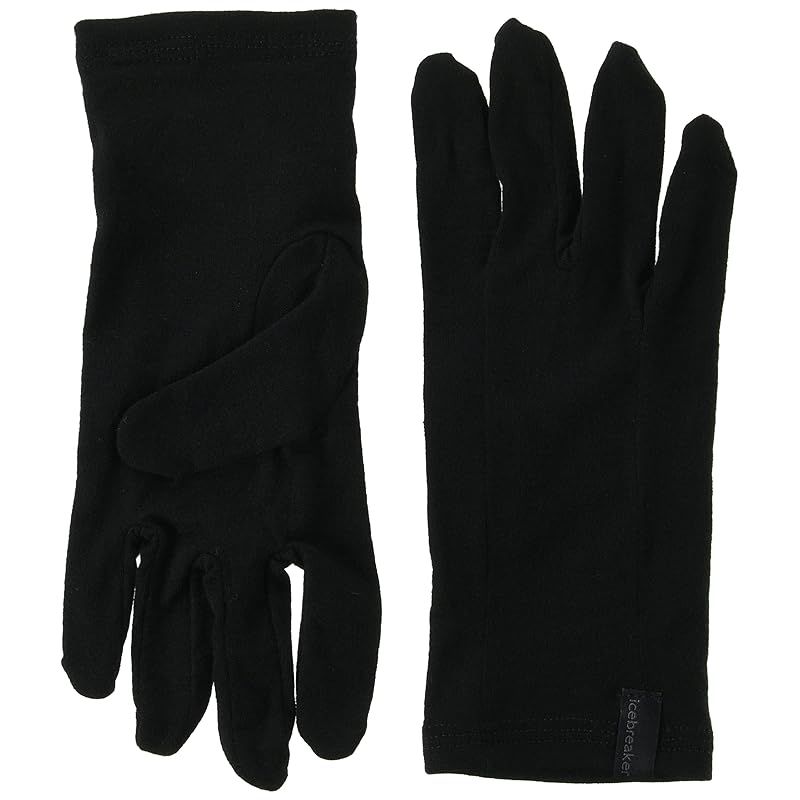 [icebreaker] 200 OASIS GLOVE LINER IN62201 ブラック L 0 Oasis Glove 0 for Unisex-Adult icebreaker