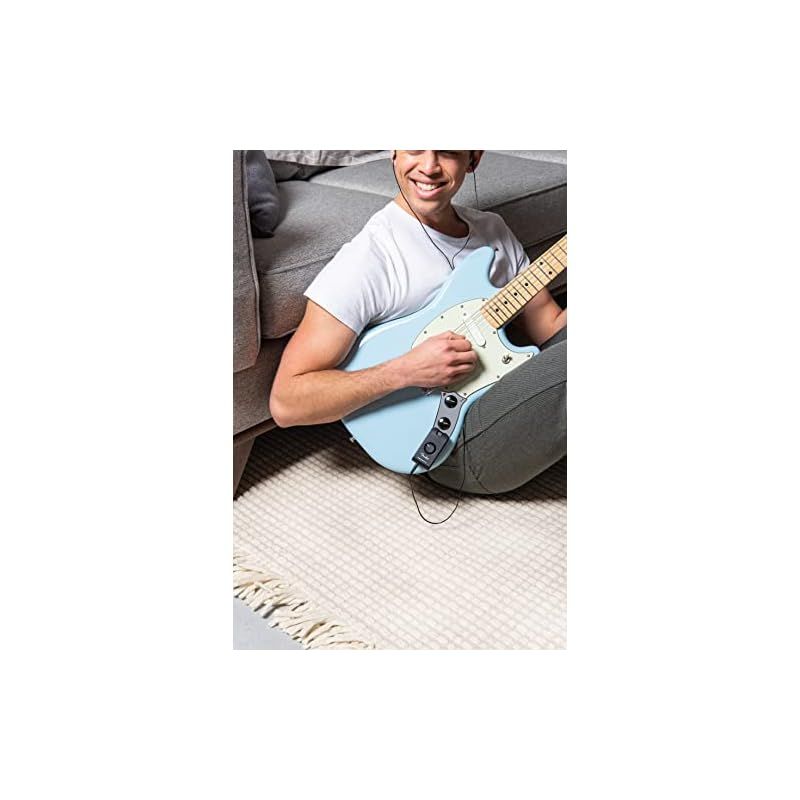 Fender ギター-ベース用ヘッドフォンアンプ MUSTANG MICRO ブラック