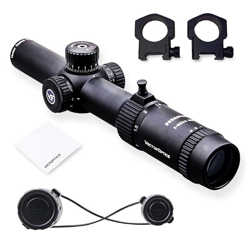 VECTOR OPTICS スコープ Forester 1-5×24 Gen II フォレスター 30mm ブラック SCOC-03II