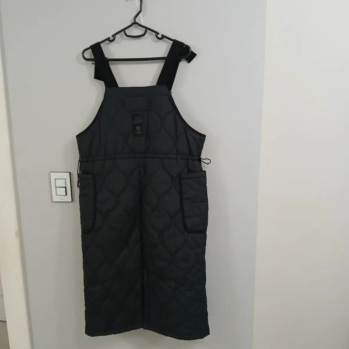 キルティング サスペンダーダウン