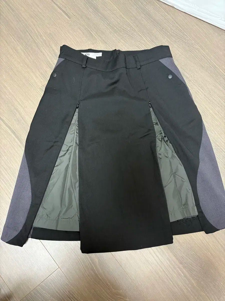 オホス レッグウォーマー ミディスカート ブラック レッグウォーマーX