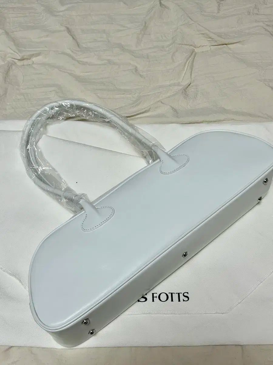  ポーツポーツ ボーリングバッグ 白 トートバッグ バッグ