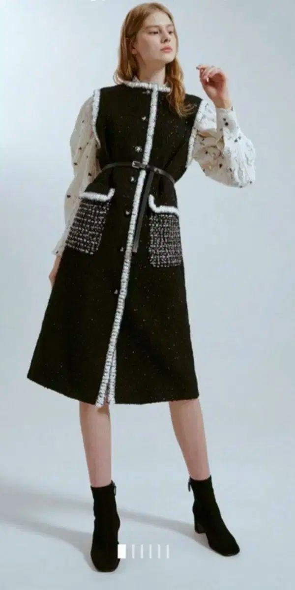 ランバン ツイードベスト The HANDSOME TIME MINE the CASHMERE