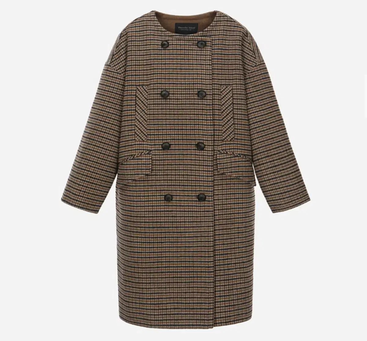 サースデーアイランド CHECK コート