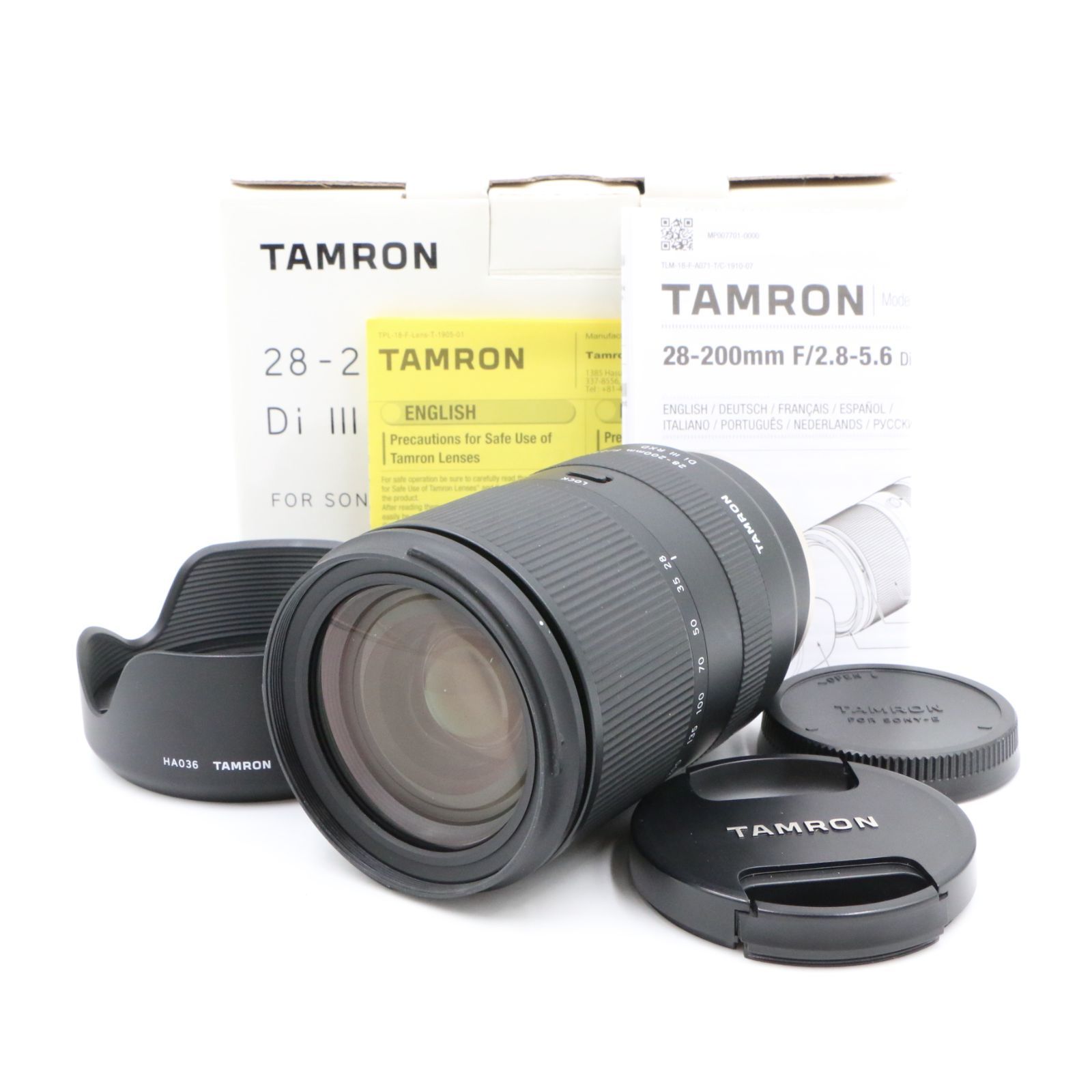 上品 TAMRON タムロン 28 200 mm F 2 8 5 6 Di III RXD A 071 SF ソニー用