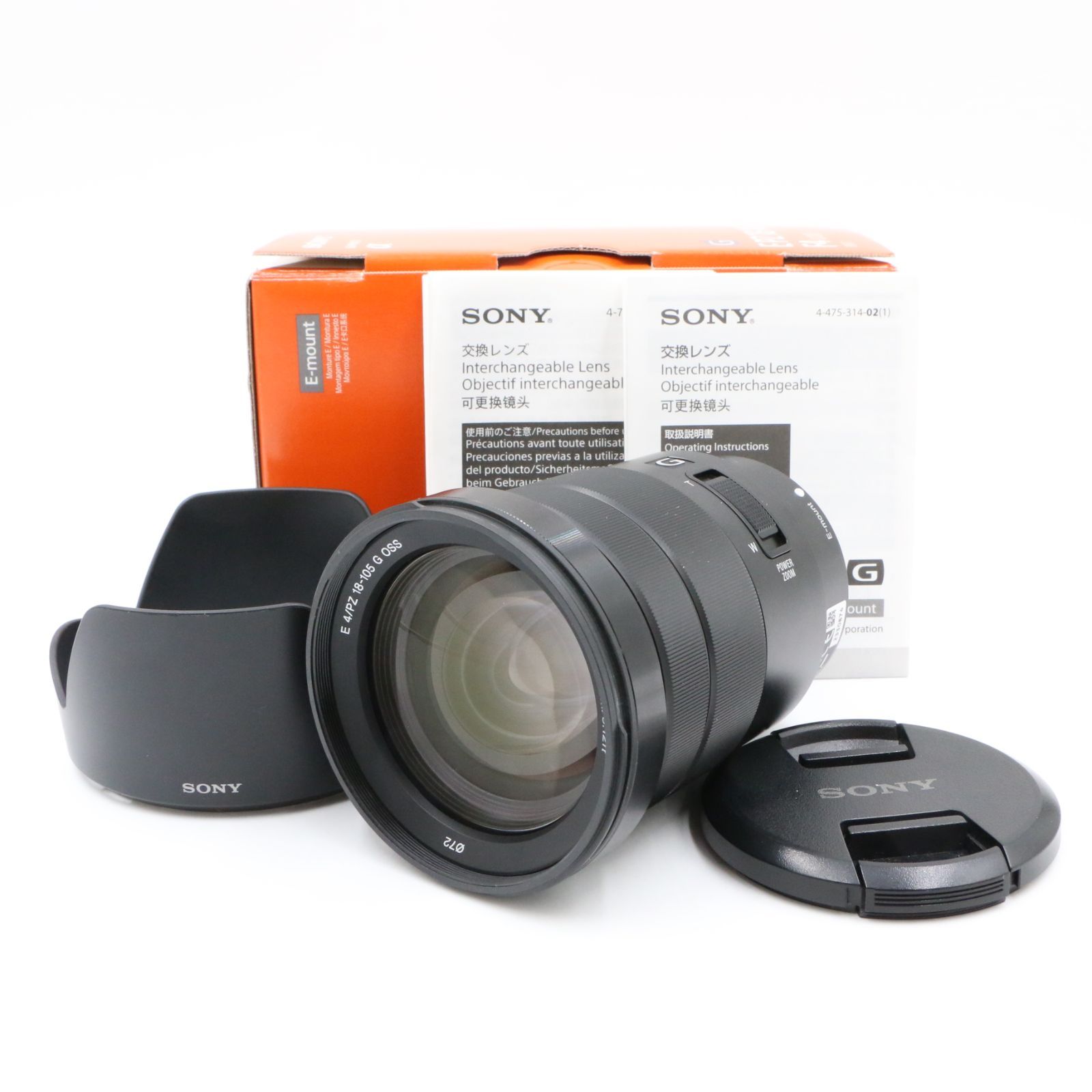 上品 SONY ソニー E 18-105mm F4 G OSS SELP18105G