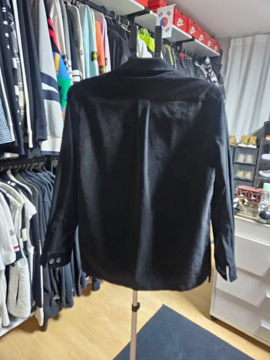 ポロ アセン メンズ ブラック コーデュロイ アウター ジャケット