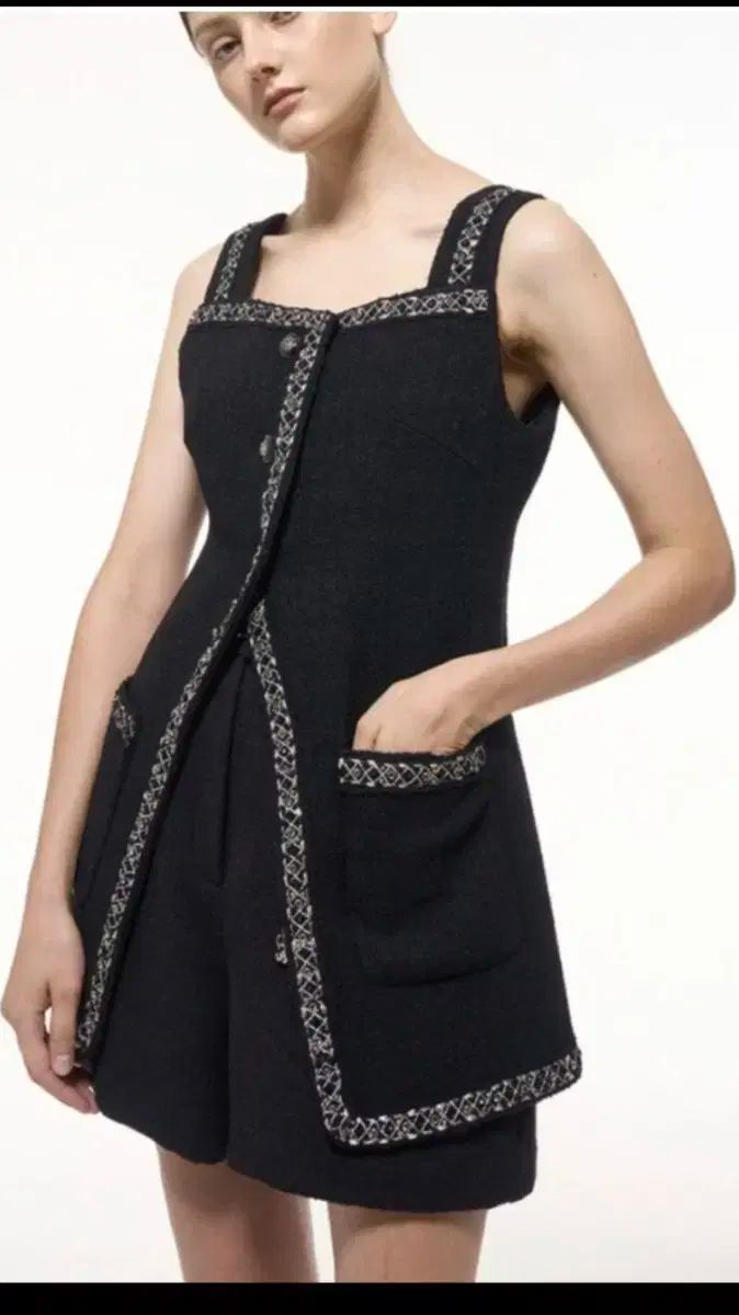 TIMEツイードベスト MINE LANVIN the CASHMERE