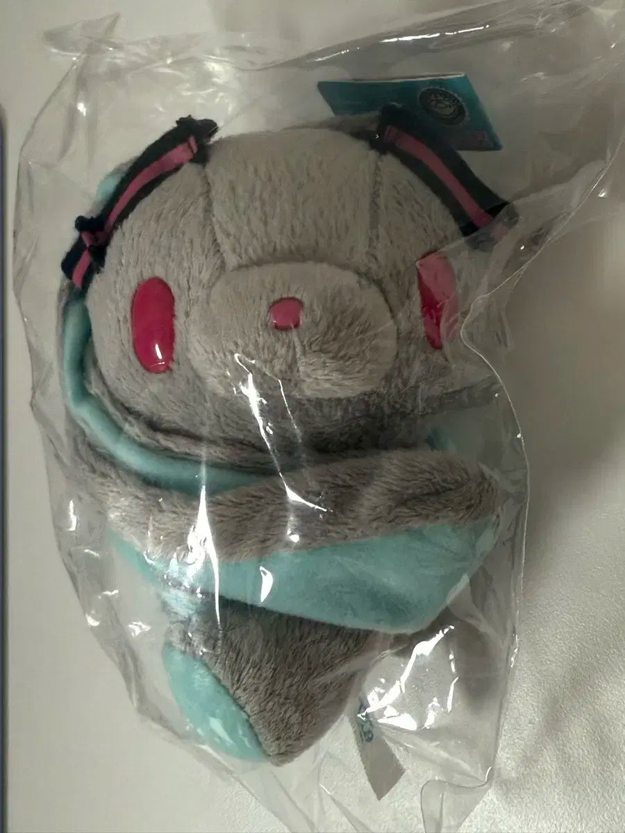 汎用うさぎ 初音ミク キーホルダー グレー