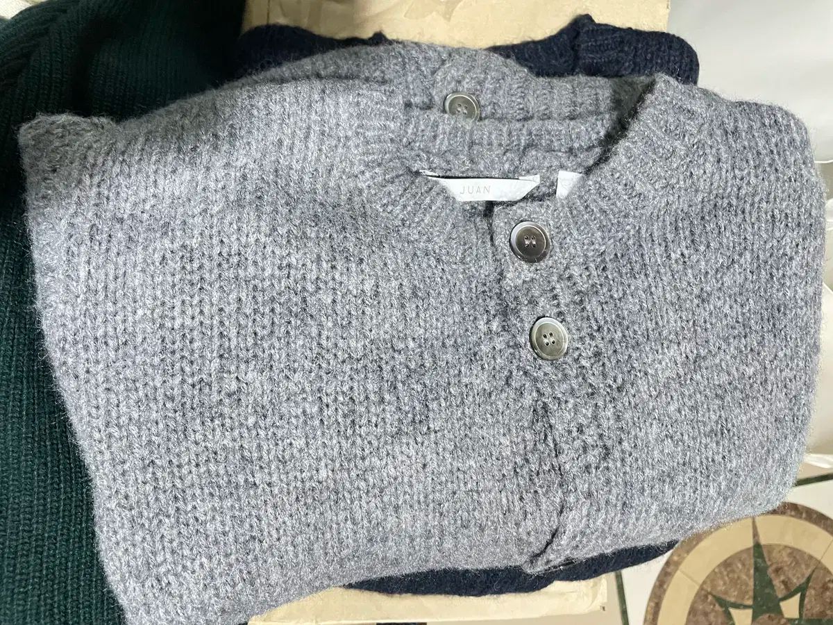 JUAN HOMME ジュアンオム モヘア ウール カーディガン