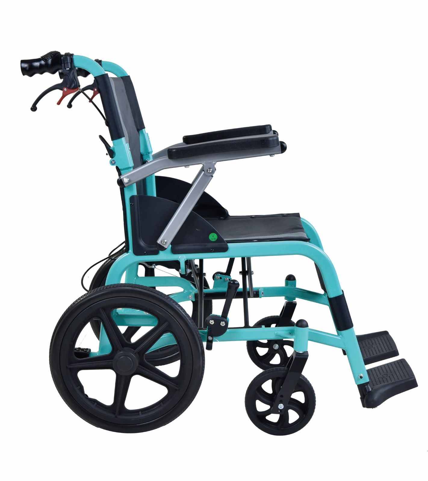 車椅子 介助型 アルミ製 折りたたみ 車イス 介助用 介助式車椅子 軽量車椅子 折り畳み 外出用 室内用 CP-30A6