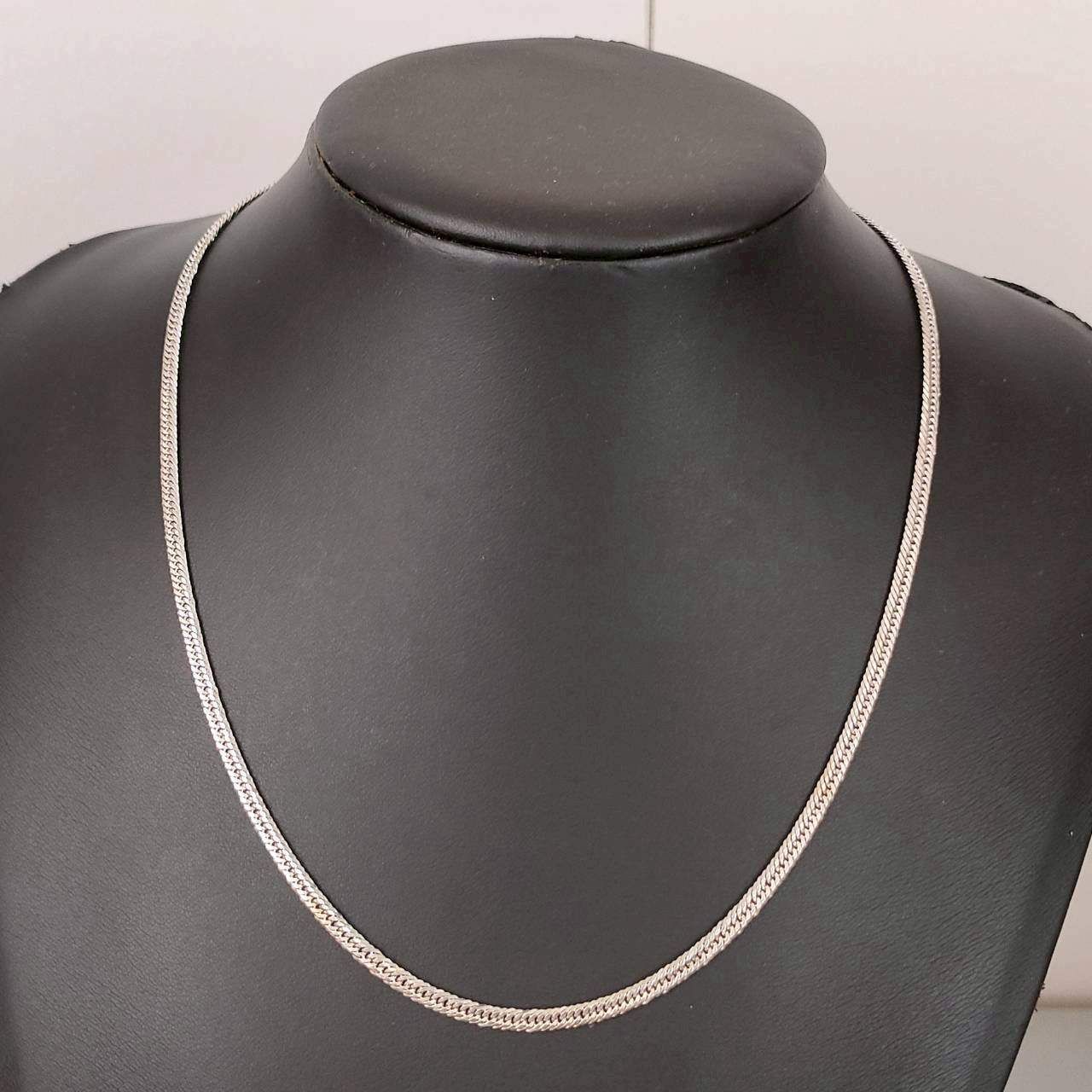 18金 K 18 WG 男女兼用 造幣局 12面トリプル 喜平ネックレス 11 27ｇ 45 5㎝ D 611