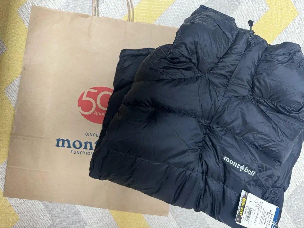 モンベル ライト アルパイン ダウン パーカ ブラック L XL