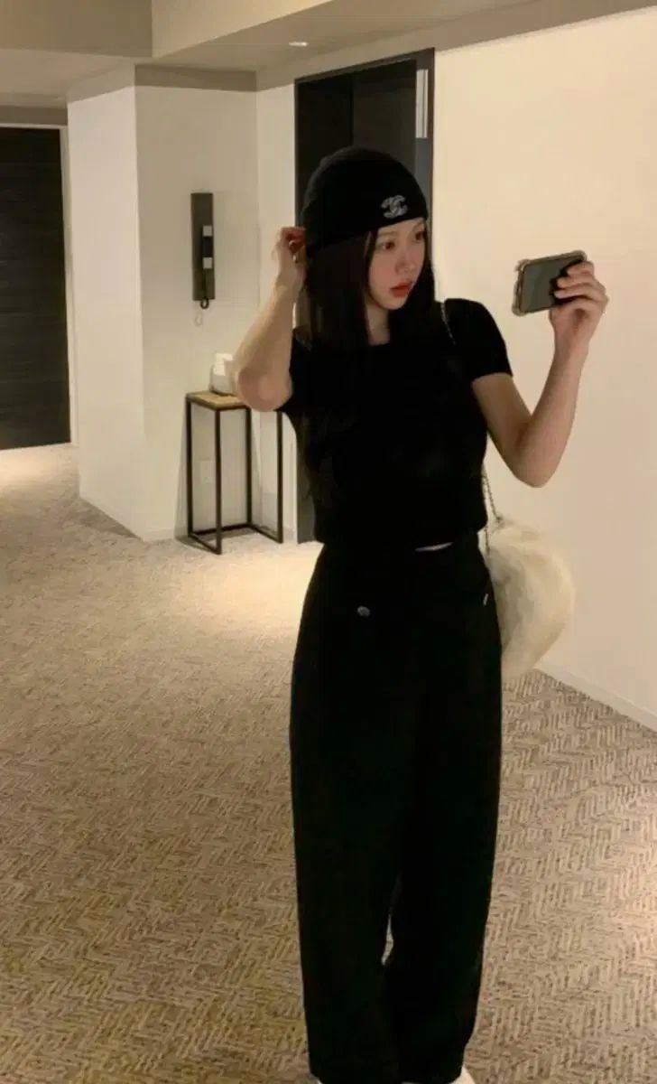 ONT カメリア ツイード パンツ M