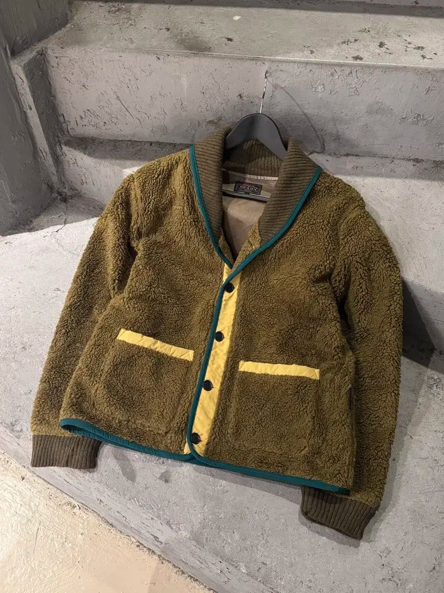 ビームス プラス フリース カーディガン