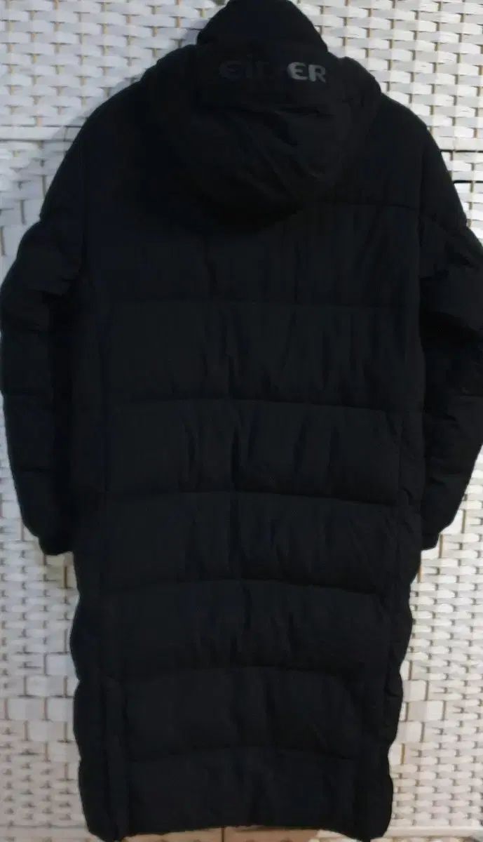 EIDER グースダウン ダウンジャケット ロング丈 ブラック M