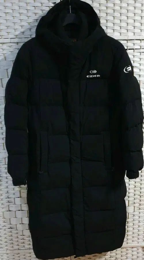 EIDER グースダウン ダウンジャケット ロング丈 ブラック M