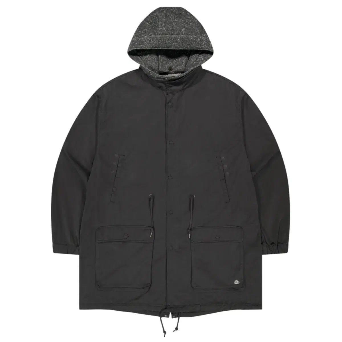 コイセイオー ウォッシュド ミリタリー ジャケット マッド チャコール マウンテンパーカー ジャケット