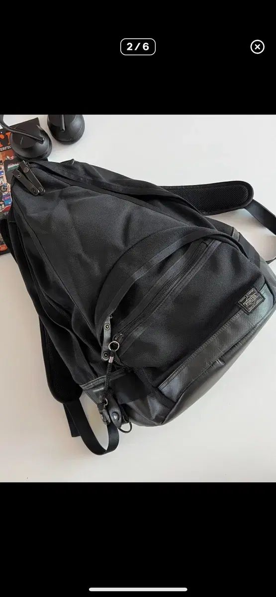 吉田ポーター ブラック ヒット デイバッグ