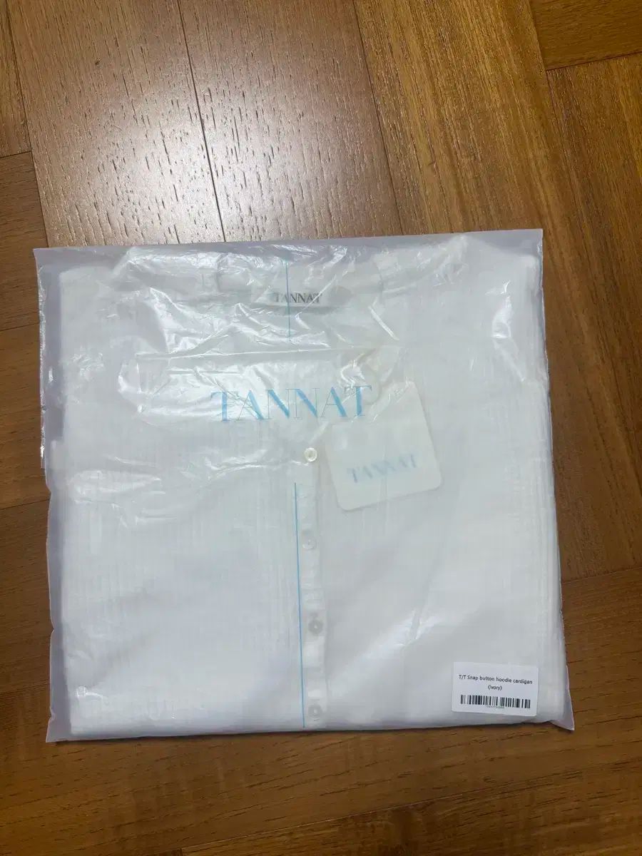 タナット スナップ ボタン フーディー カーディガン アイボリー
