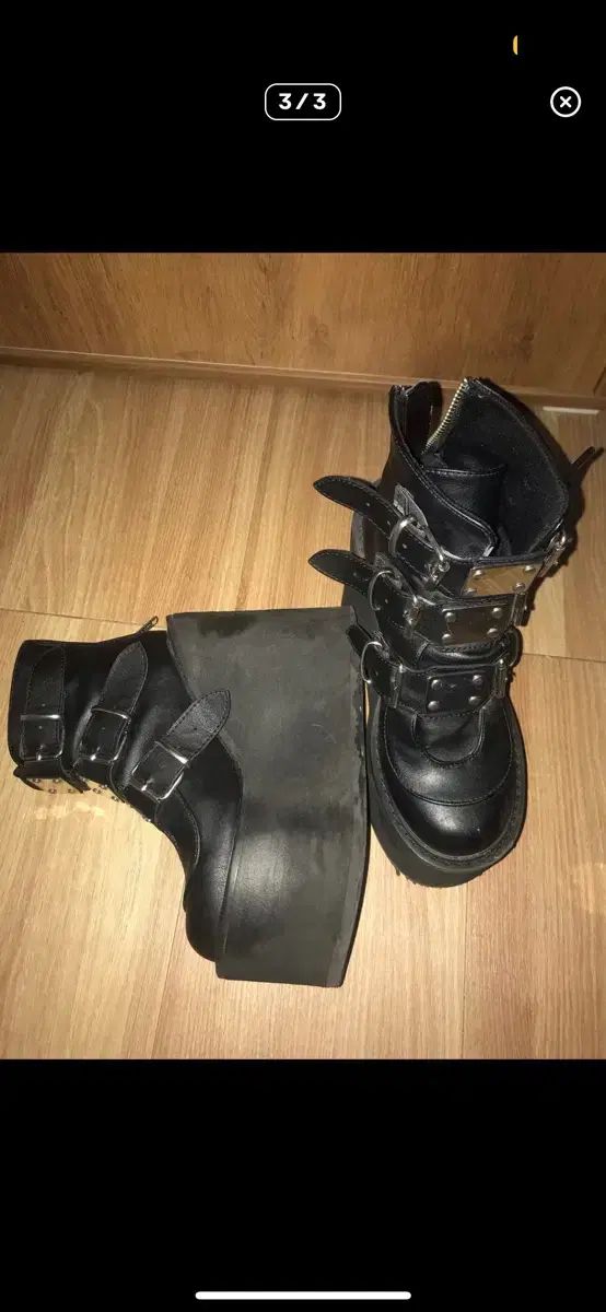 DEMONIA デモニア スイング 105 厚底 ブーツ 235 240 ニットワンピ その他 