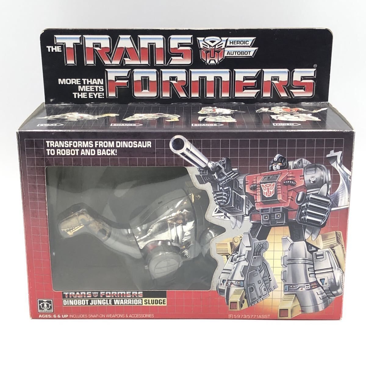 HASBRO トランスフォーマー ダイノボット スラージ DINOBOT JUNGLE WARRIOR SLUDGE 米国版 旧タカラ タカラトミー