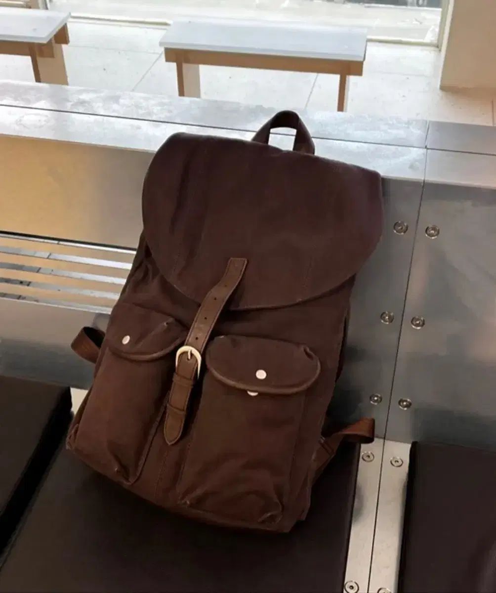 デイリールーム x イーストサービスショップ リュックサック バックパック ブラウン