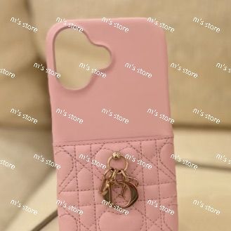 Christian Dior ディオール Lady Dior iPhone 17 ケース iPhoneケース マカロンピンク ピンク