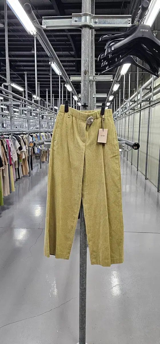 SJSJ コーデュロイ ワイド パンツ55