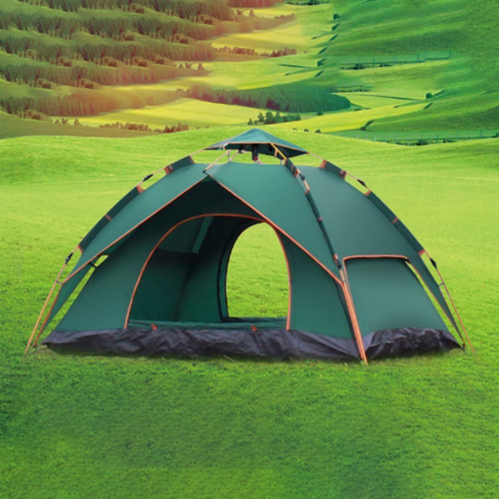 在庫あり ワンタッチテント キャンプテント テント 二重層 三用テント 設営簡単 3人 4人用 折りたたみ 簡易テント 軽量 防水 uv加工 紫外線防止 防風 防災用