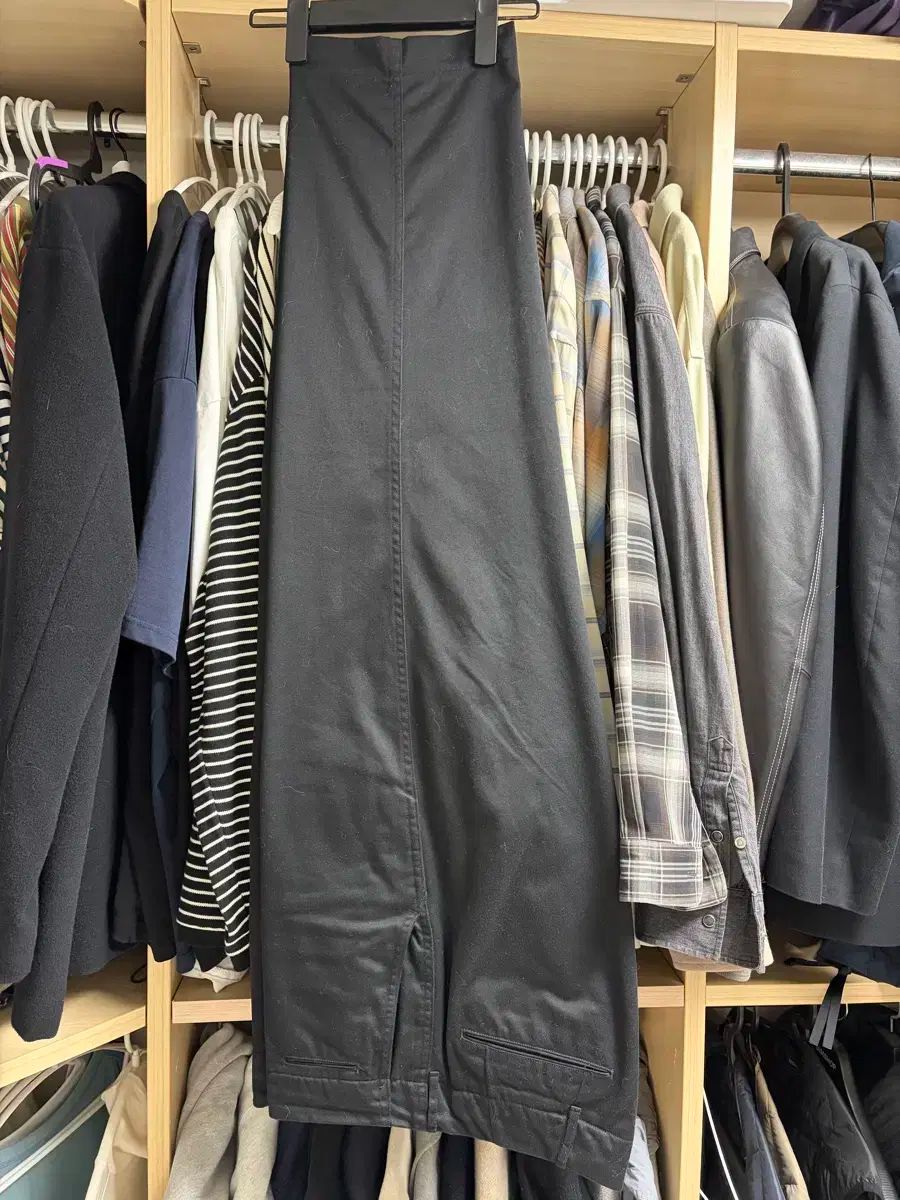 nanamica ワイド チノ パンツ 34 サイズ ブラック