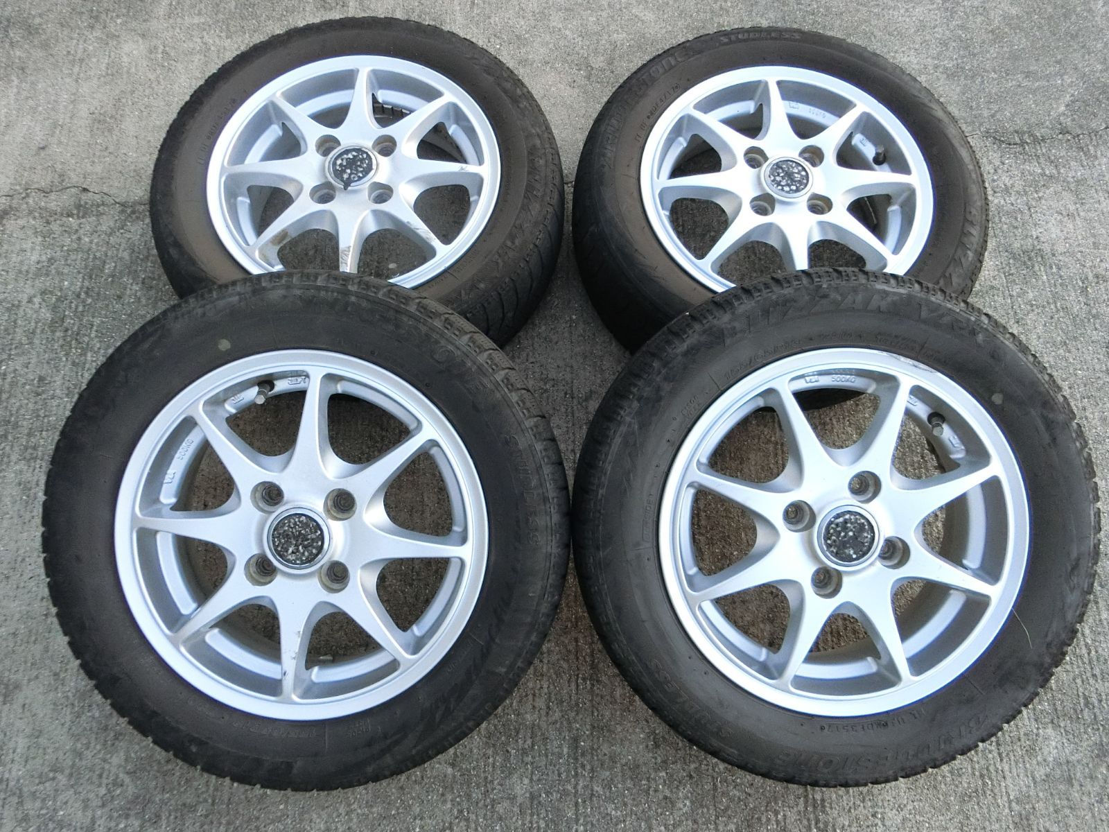 885] LIMITED 13インチ アルミホイール 13×4.5J +43 PCD100 ハブ径 約