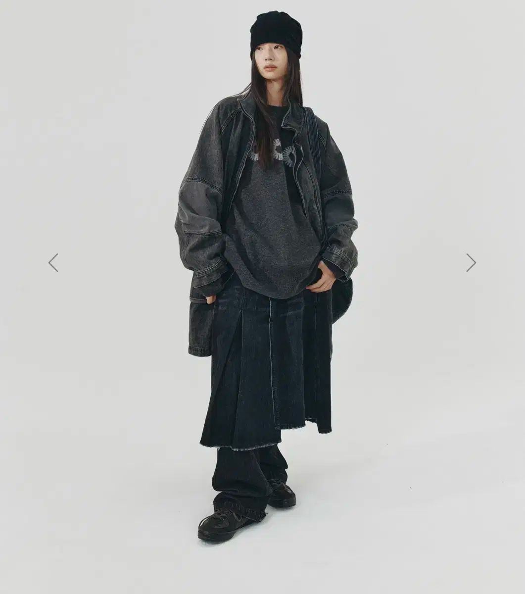 999ヒューマニティ デニム フィッシュテールパーカー ジャケット 2