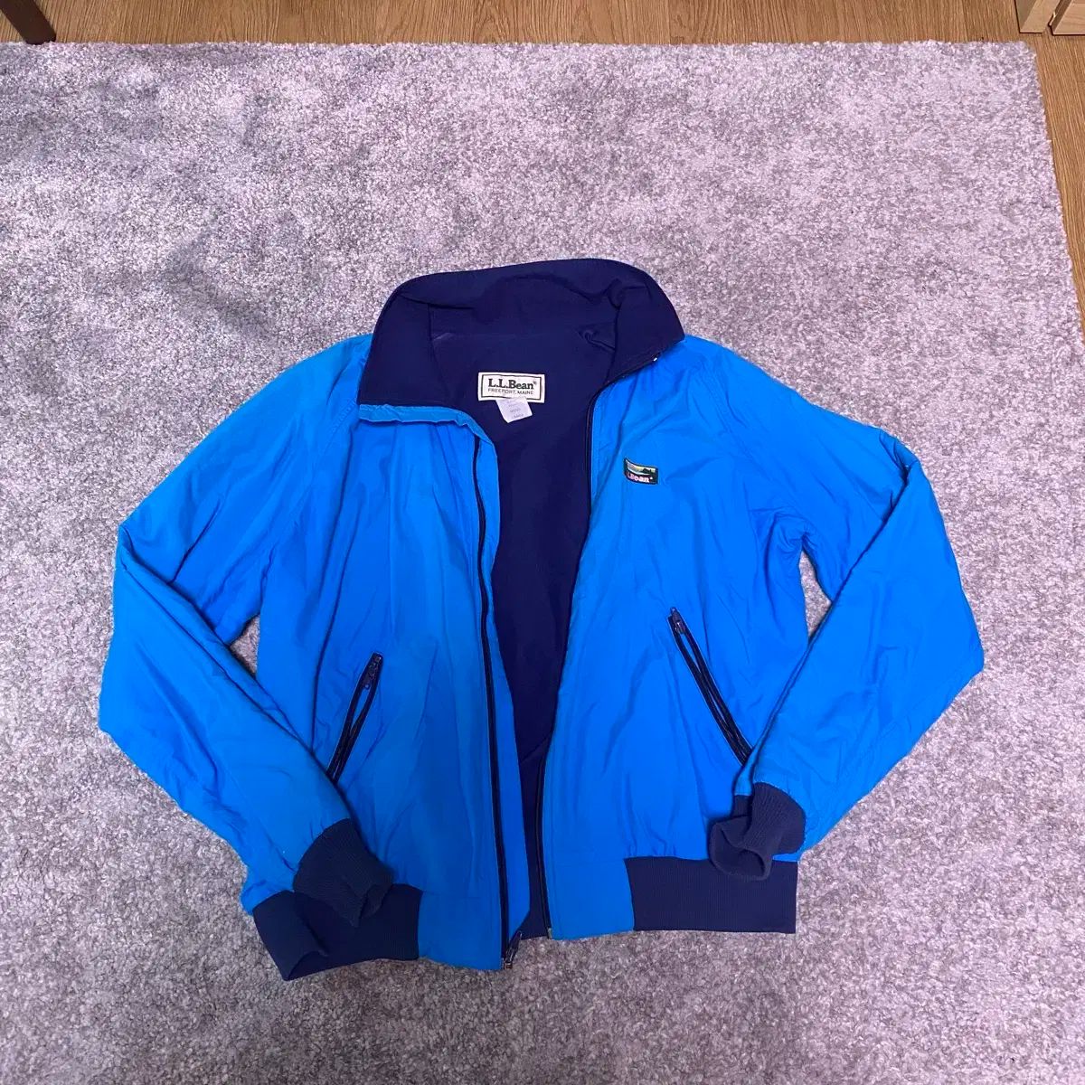 L 90s L.L.Bean メンズ ウィンドブレーカー ブルー
