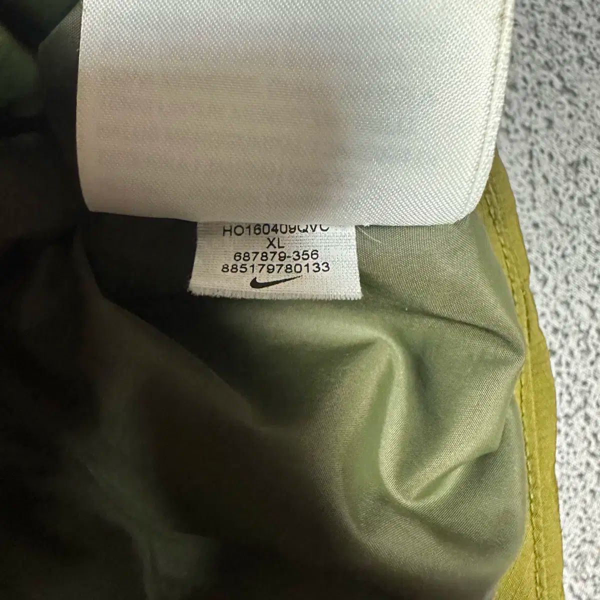 NIKE ダックダウン カーキ フード ダウン ODELLYA_COM